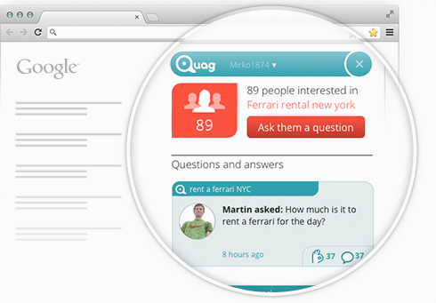 Nasce Quag: ecco come il search engine diventa social!