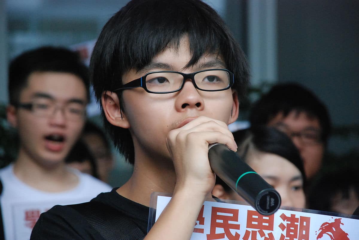attivismo: joshua wong