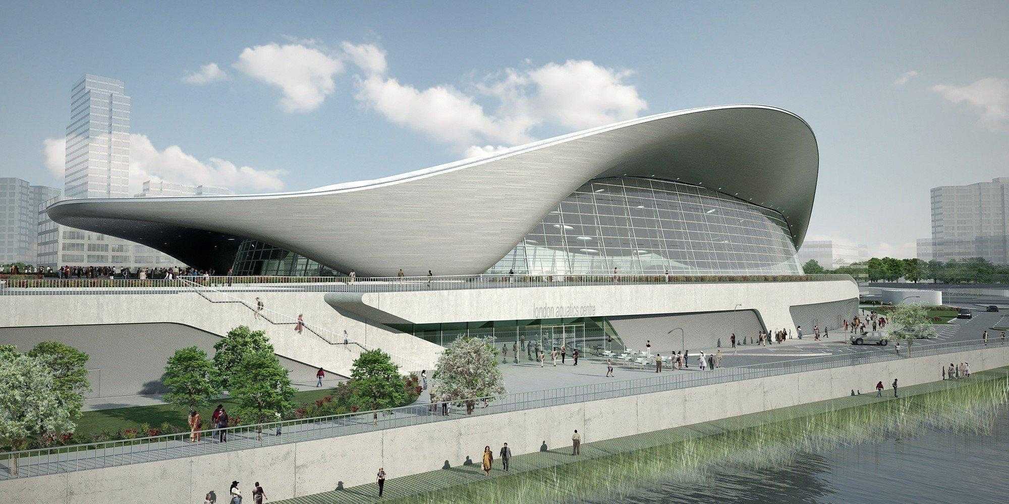 London Aquatics Centre (completato nel 2011, costruito per le Olimpiadi di Londra)