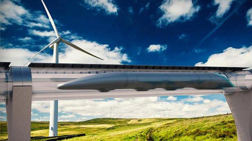 Il treno superveloce di Hyperloop Transportation Technologies