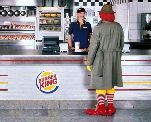 Burger King e McDonald's
