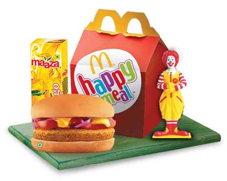 happymeal e Ronald McDonald