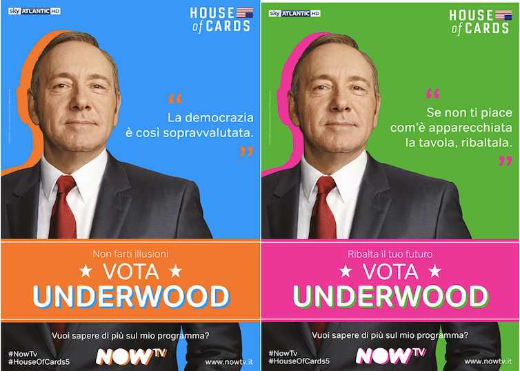 Now Tv e House of Cards