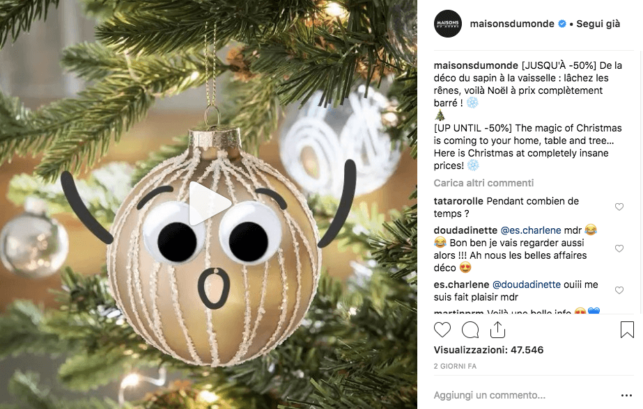 Natale Instagram