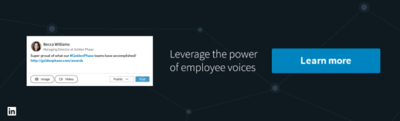 nuove pagine aziendali linkedin employee voice