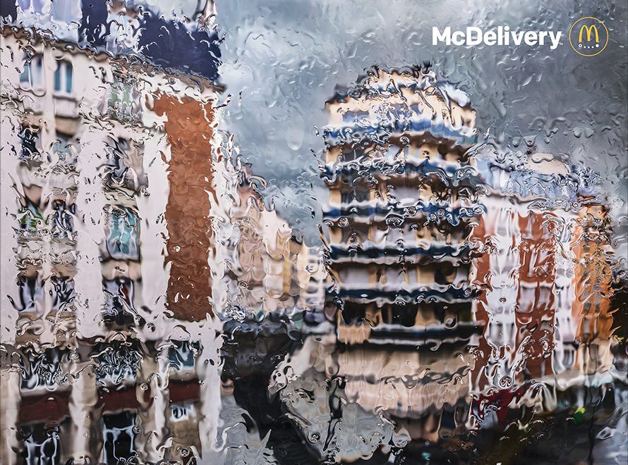 Rain, la nuova campagna firmata da TBWA Paris per McDonald's