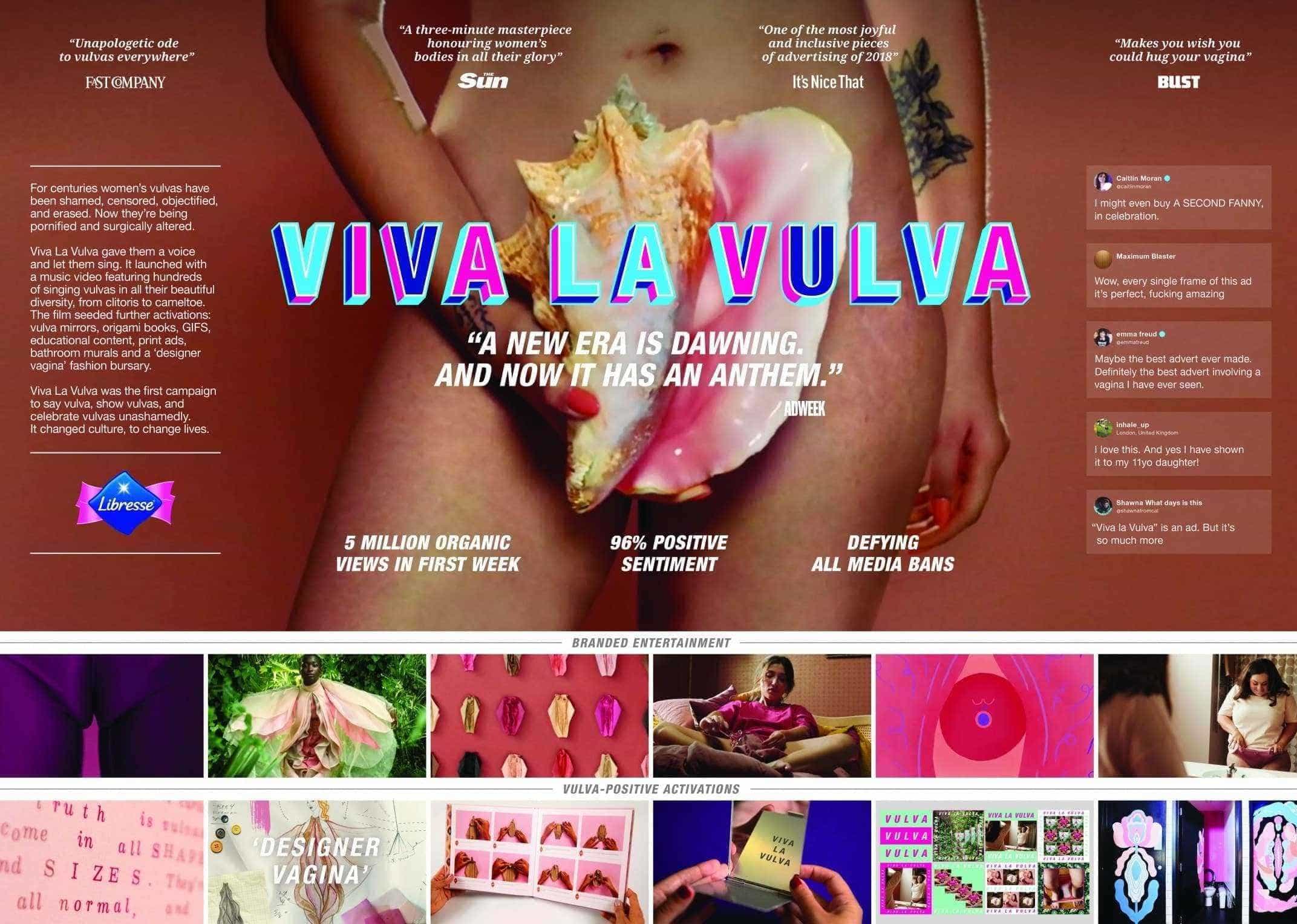 clio awards vulva ninja marketing