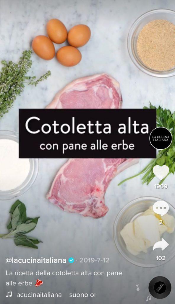 La Cucina Italiana TikTok tOK