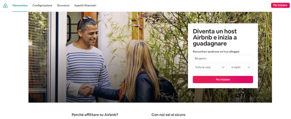 Landing Page Airbnb