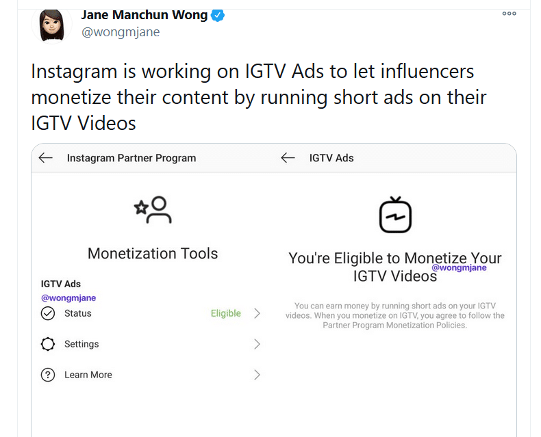 adv su igtv