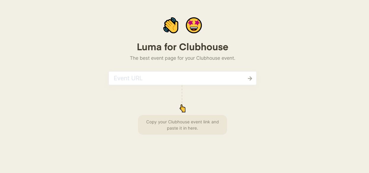 luma for clubhouse