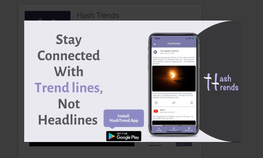 hash trends tool