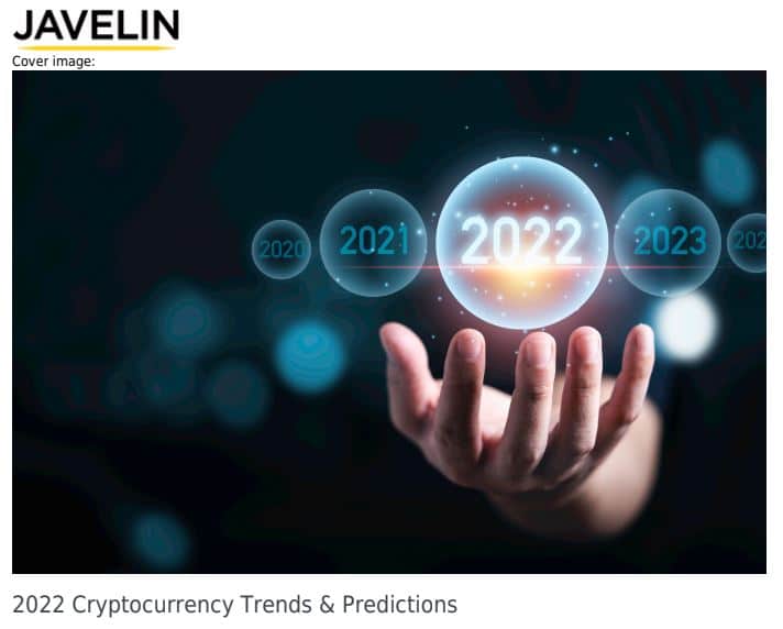 #37 Javelin - 2022 Cryptocurrency Trends & Predictions