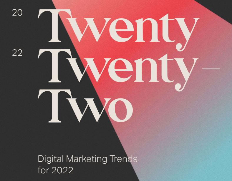 #58 SPARXOO - 2022 Digital Marketing Trends