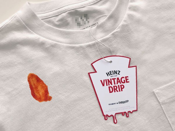 T-shirt Heinz x ThredUp collab