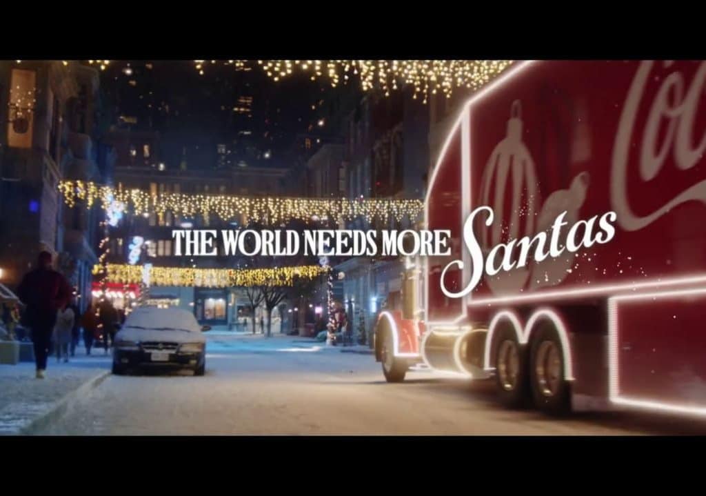 spot coca cola 2023 - the world needs more santa