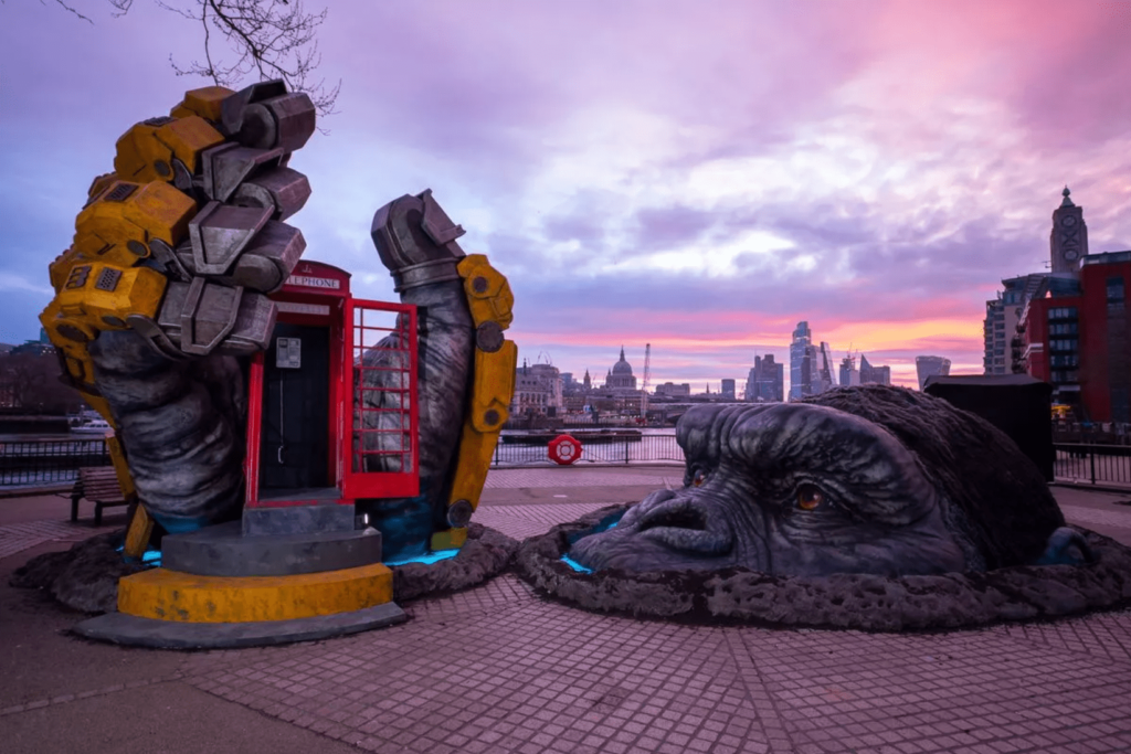 Godzilla e Kong a Londra