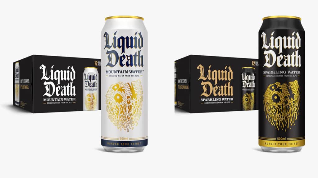 Liquid death cos'è