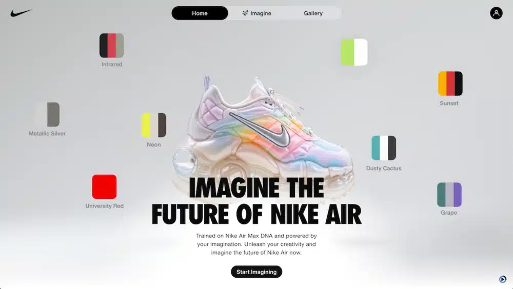 Nike AI sneakers