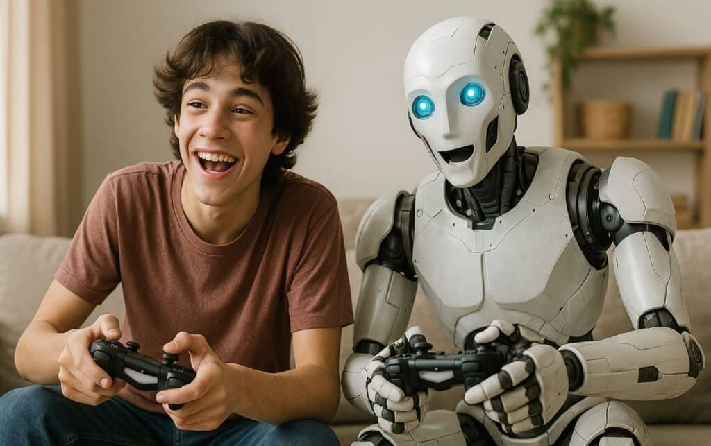 AI e adolescenti - sempre più giovani preferisocno i chatbot AI agli amici reali