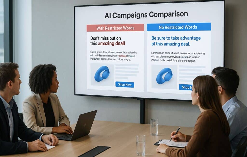 Meta Restricted Words - Advantage+ ora consente di escludere parole indesiderate nei copy generati dall’AI