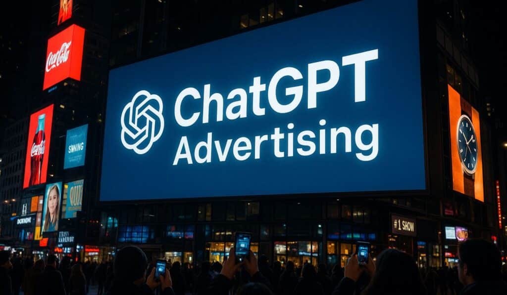 pubblicità di openai su chatgpt