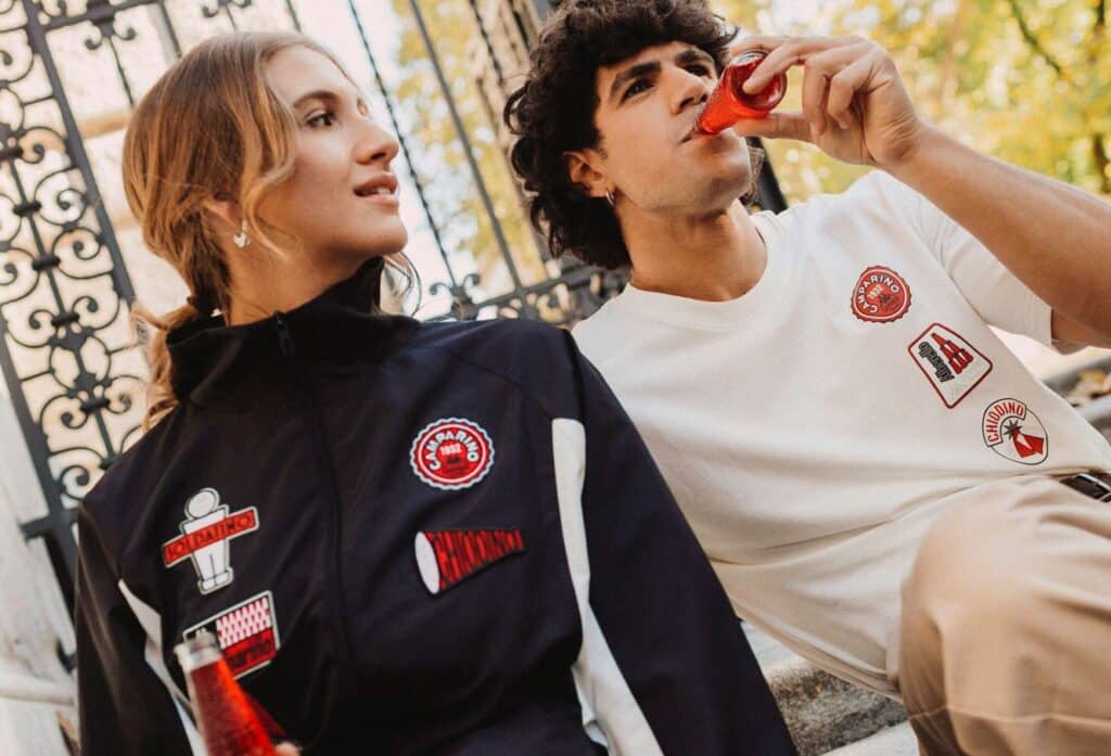 Campari Soda e Kappa Senza Etichette Capsule Collection