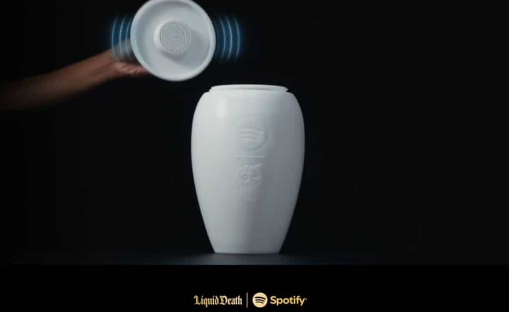 Liquid Death e Spotify