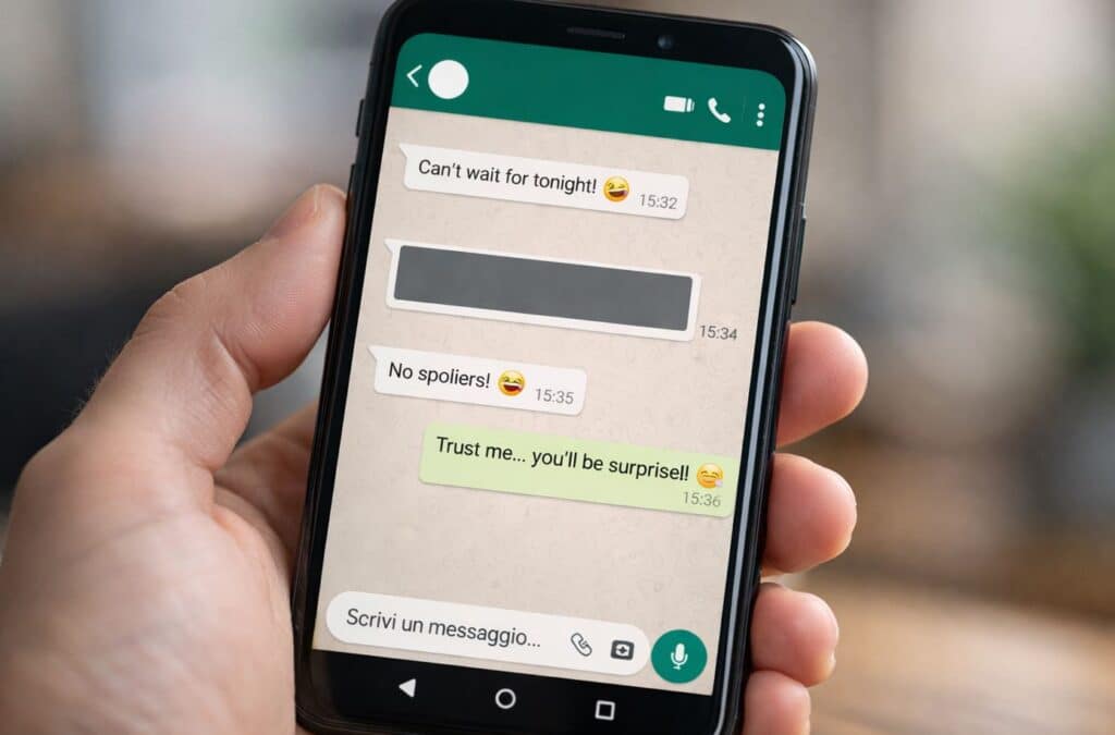 funzione Spoiler WhatsApp