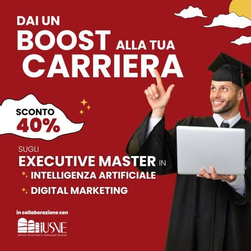 master digital marketing e AI