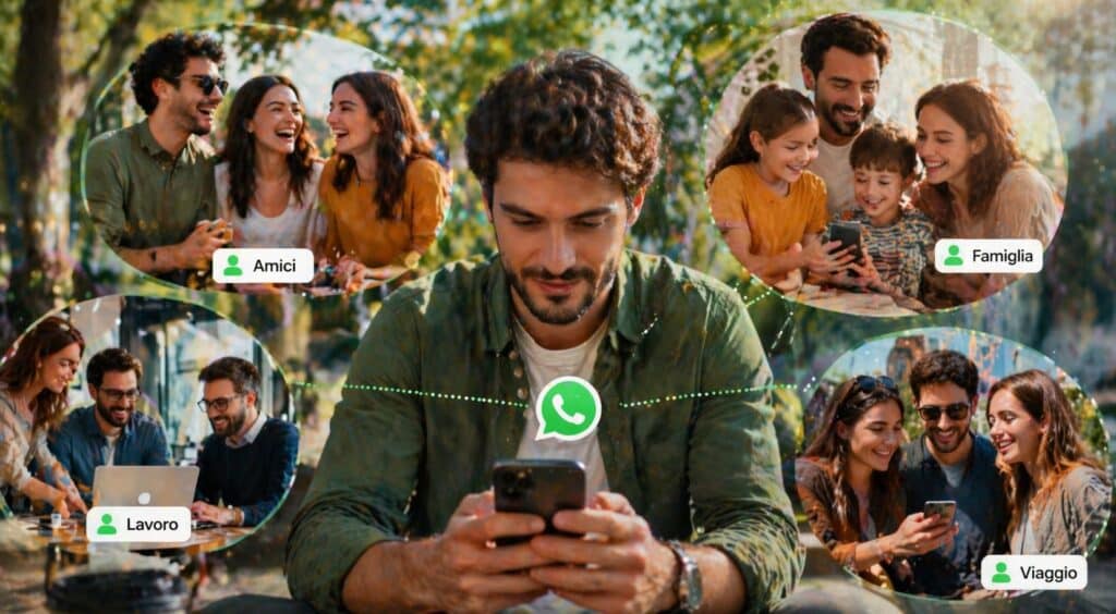 WhatsApp prepara le liste personalizzate per gli aggiornamenti di stato
