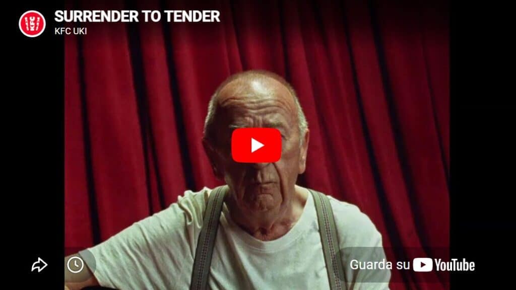 kfc surrender to tender